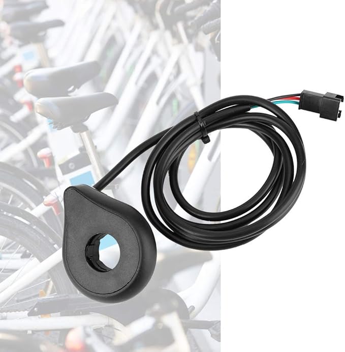 12 Magnets Electric Bicycle Pedal Assist Sensor, ABS Hall Speed Sensor with 1m/3.3ft Line for E Bike Pedal Assist Drive System