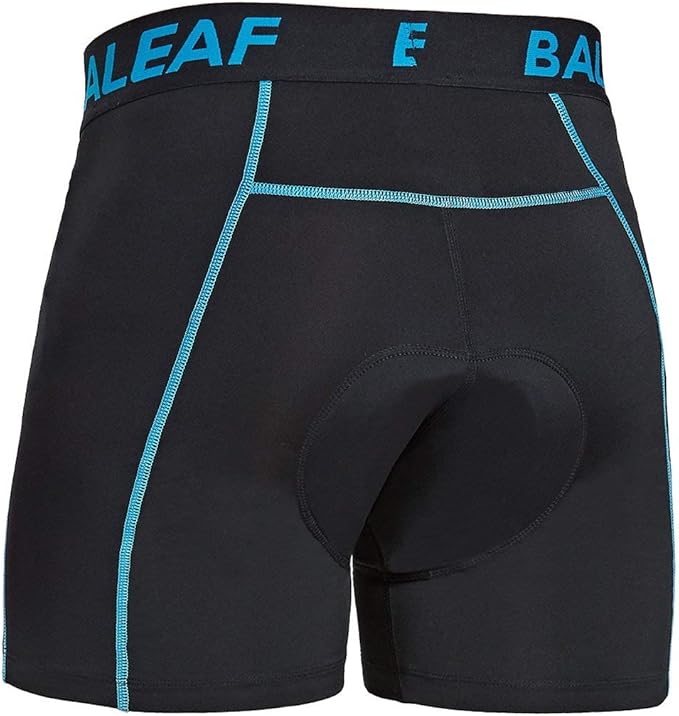 baleaf Men's 3D Padded Bike Shorts Cycling Underwear MTB Liner