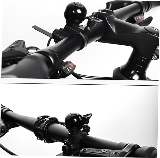 Toyvian Vintage Bicycle Bell for Boys and Girls Removable Handlebar Bell Sturdy Metal Horn for Scooter and Mountain Bike for Boys and Girls Riding Accessories
