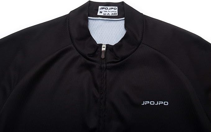 JPOJPO Men's Cycling Jersey Bike Shirt Short Sleeve MTB Summer Clothing Bicycle Tops Jacket S-3XL
