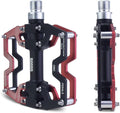 Bike Pedals 9/16" Lightweight Non-Slip Bicycle Platform Pedals - Fits Most Adult Bikes & Mountain Bikes &MTB, Road Bikes and Slip-Resistant Design
