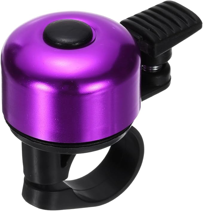 HARFINGTON Bike Bell Mini Bicycle Bell with Loud Crisp Clear Sound Bike Ring Bell Aluminum Bike Accessories for Road Mountain Bike