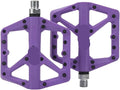 Mountain Bike Pedals Bicycle Pedals MTB Nylon Platform Footrest Flat Mountain Bike Paddle Grip Pedalen Bearings Footboards Cycling Foot Hold Pedals