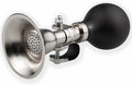 Schwinn Classic Retro Bike Horn for Adult and Kids Bike, Loud, Chrome, Stainless Steel Design, Weather Resistant, Universal Attachment to Most Bike Handlebars, Durable Bicycle Accessories