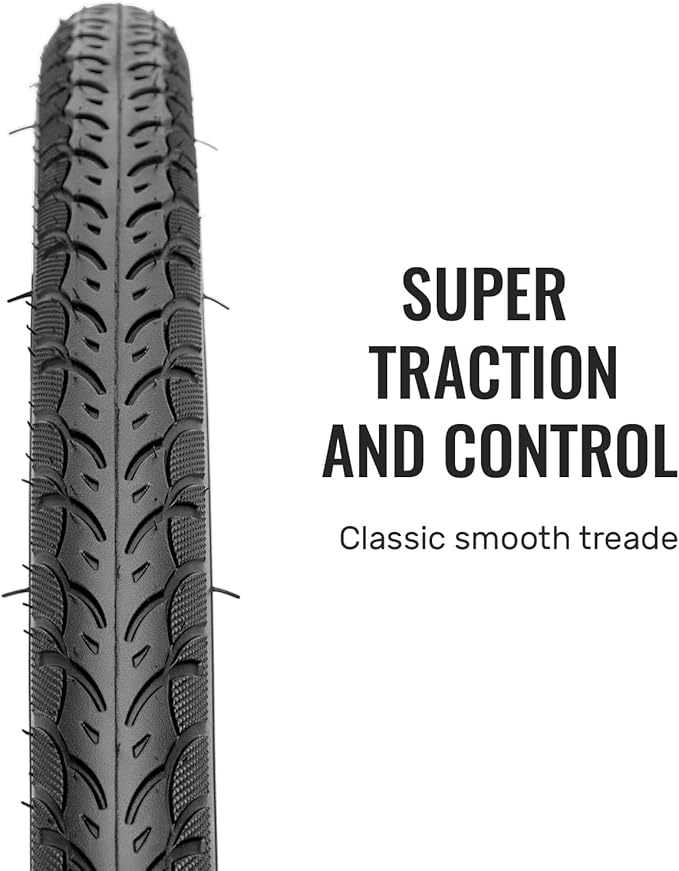 Hycline Road Bike Replacement Tire: 700x25C/700x28C/700Cx35C Folding High-Performance Wear-Resistant Bicycle Tires for City Commuter Road