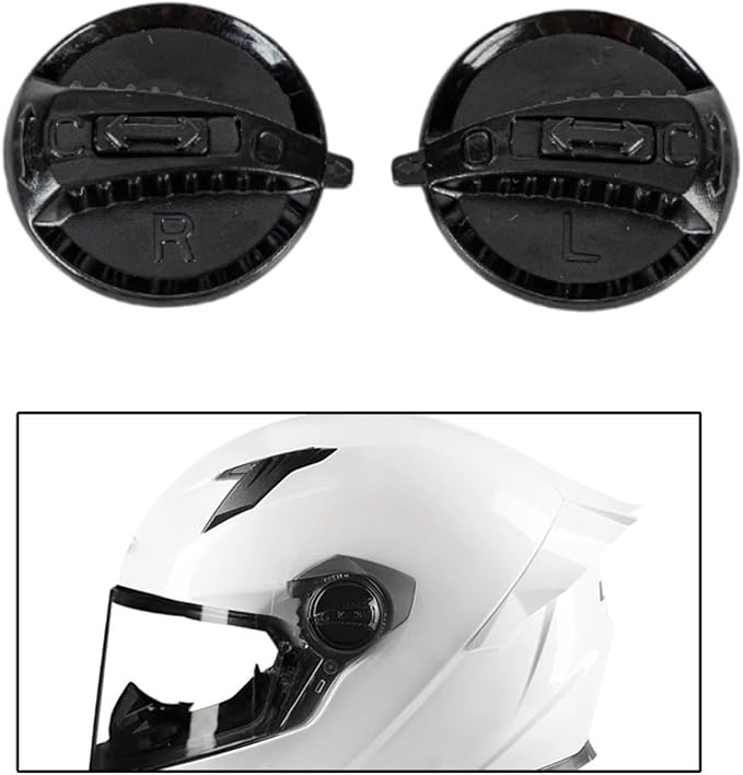 Helmet Visors Bases Wear Resistant, Sturdy, Easy to Use Motorbike Helmet Shielding Bases Helmet Parts for Ff300