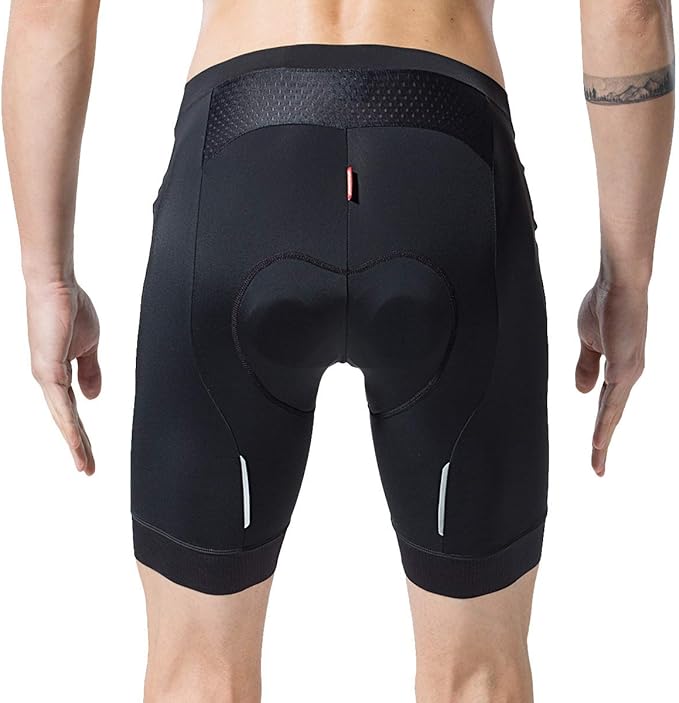 Men's Cycling Shorts Padded Bicycle Riding Half Pants Bike Biking Cycle Tights