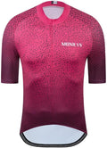 MOXILYN Men's Cycling Jersey Short Sleeve with 4 Pockets Moisture Wicking Breathable Quick Dry MTB Biking Shirt