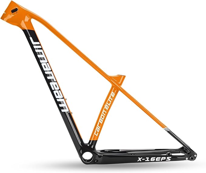 27.5er 29er Carbon Fiber Mountain Bike Frame 15''/17''/19'' Disc Brake Frame 12 * 148mm Thru Axle Boost Frame Semi-Internal Routing XC