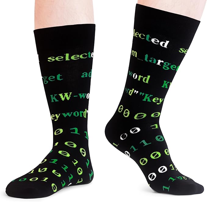 WeciBor Men's Dress Funny Crazy Colorful Novelty Combed Cotton Crew Socks 12 Pack - Size 7-10/10-13/13-15