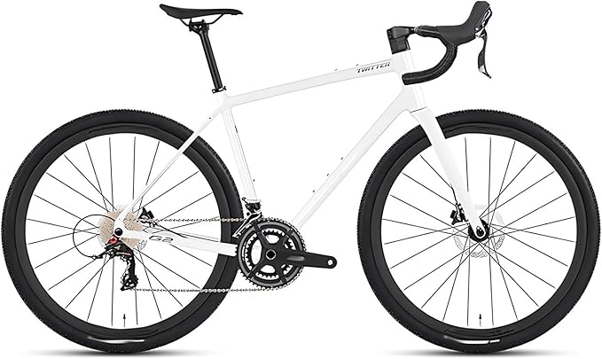 700C Road Bike Frameset with Carbon Fibre Fork 45cm 48cm 51cm 54cm Aluminum Alloy Gravel Bike Frame Disc Brake Thru Axle 12x100mm/12x142mm