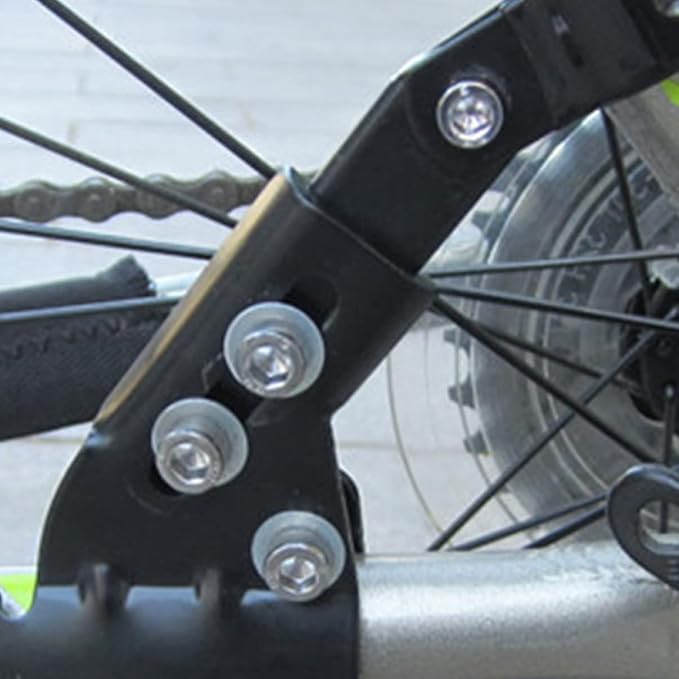 Totority Adjustable Bike Kickstand Aluminum Alloy Foot Brace Support for Mountain and Road Bikes Stable Leg Support for Easy Parking