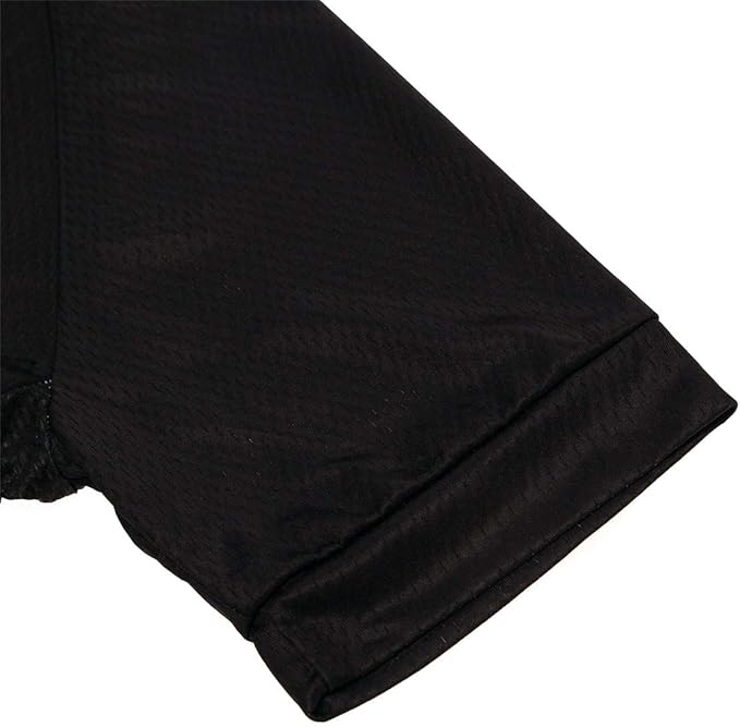 Sportswear Cycling Jerseys Short Sleeve Bike Clothing Bike top Men MTB Jersey Breathable Summer Black