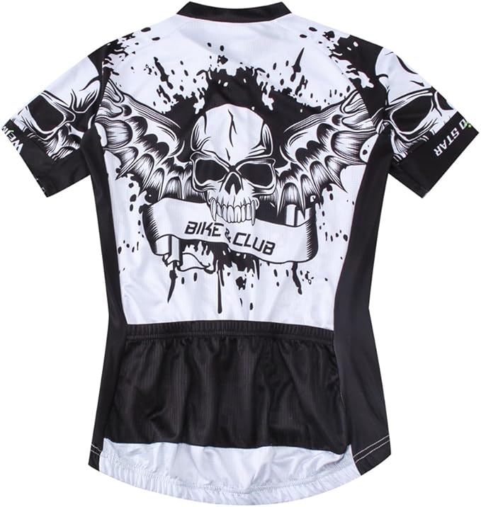 Weimostar Men's Cycling Jersey Men Mountain Bike Jerseys Short Sleeve Tops S-5XL