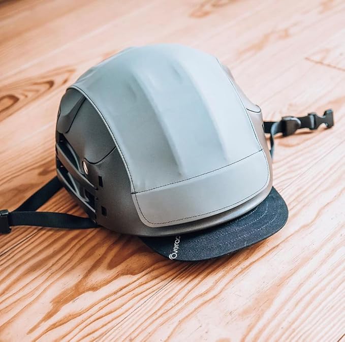 Overade Removable Cloth Visor for Plixi Foldable Helmet - Black - Unisize