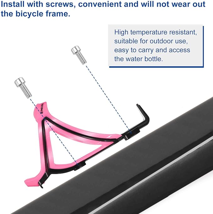 HARFINGTON Bicycle Water Bottle Holder Lightweight Bike Bottle Cages Cycling Cup Holder for MTB Road Gravel