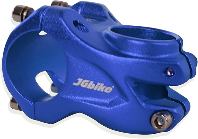 JGbike 31.8mm MTB Bike stem 35mm Length, Aluminum Alloy Stem for Mountain Bike Bicycle MTB XC Trail DH,e-Bike, Fat Bike Bicycle Handlebar