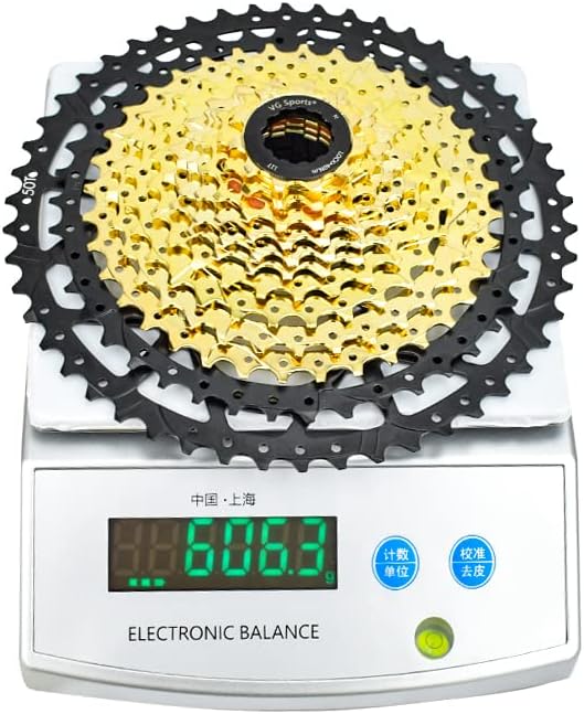 VG SPORTS 8/9/10/11/12 Speed Ultra-Light Bike Cassette for Mountain Bike 11-40T/11-42T/11-46T/11-50T/11-52T MTB Cassette Lightweight Aluminum Bracket Cassette