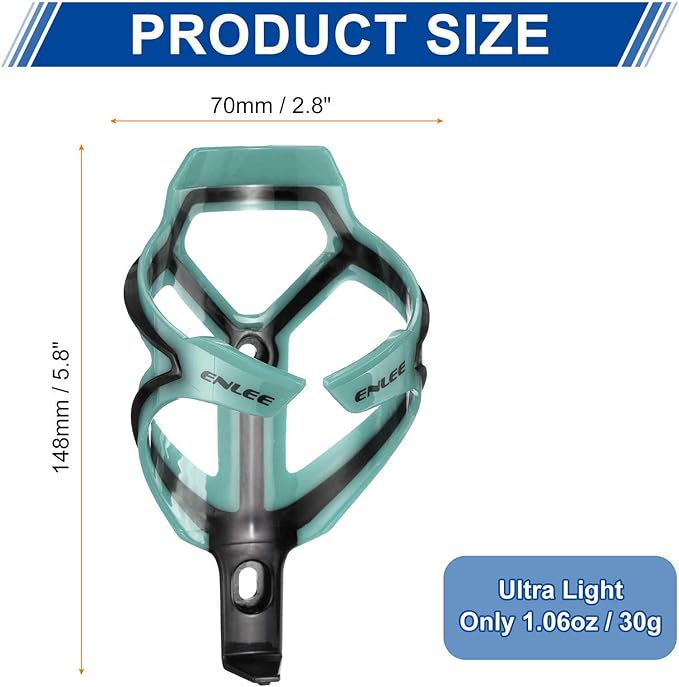 HARFINGTON Bicycle Water Bottle Holder Lightweight Bike Bottle Cages Cycling Cup Holder for MTB Road Gravel