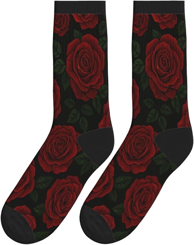 Crew Athletic Socks Funny Crazy Casual Sports Novelty Dress Socks for Women Men Running Hiking