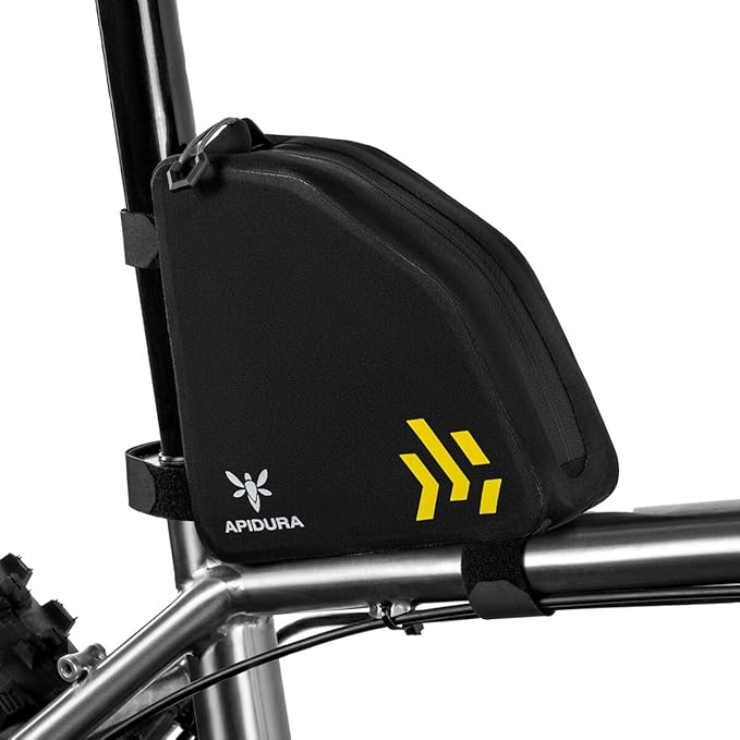Apidura Backcountry Rear Top Tube Pack Black/Grey, 1L
