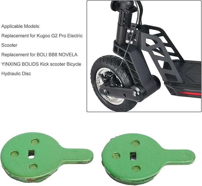 Bike Disc Brake Pads, Hydraulic Disc Brakes, Disc Brake Pads for Mountain Bike for Electric Scooter