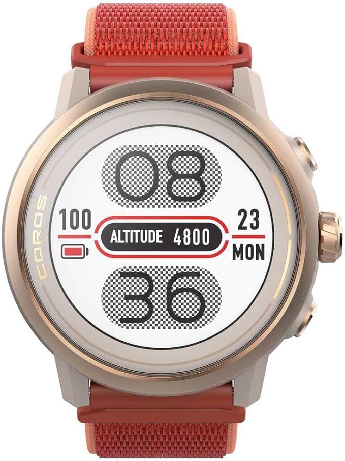 COROS APEX 2 Series Outdoor GPS Watch, 1.2" Sapphire Titanium, On-Wrist Navigation, Offline Maps, Heart Rate Monitor, Track Sleep, Running, Biking, Skiing, Climbing (APEX 2, Core)