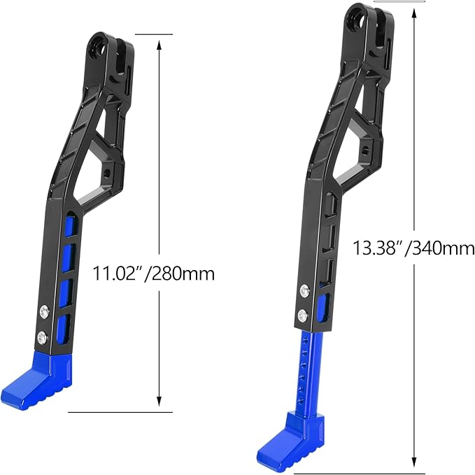 Kickstand for Surron,Adjustable Height Dirt Bike Kickstand CNC Aluminum Upgrades for Sur Ron Light Bee Talaria Sting,Blue