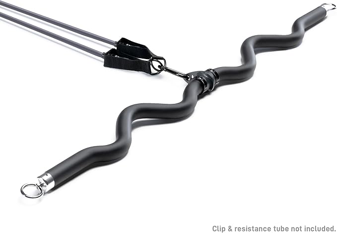 Marcy Deluxe Exercise Curl Bar for Lats, Curls and More for Home Gym Workouts BBEB-7355