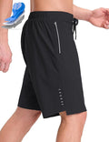 baleaf Men's Mountain Bike Shorts 4D Padded Loose-fit MTB Cycling Lightweight Bicycle Biking Shorts Zipper Pockets