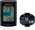 CATEYE AirGPS USB Rechargeable Bike Computer – GPS Cycling Computer with Bluetooth ANT+, GPS Bicycle Speedometer, FlexTight™ Mount, IPX7 Waterproof, Auto Backlight Display, Ride Upload