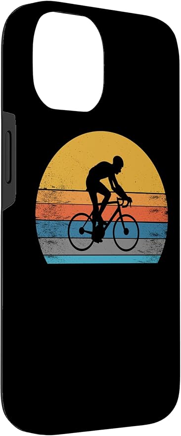 Racing Road Bike Vntage Cycling Riding Racing Bike Bicycle Case for iPhone 14