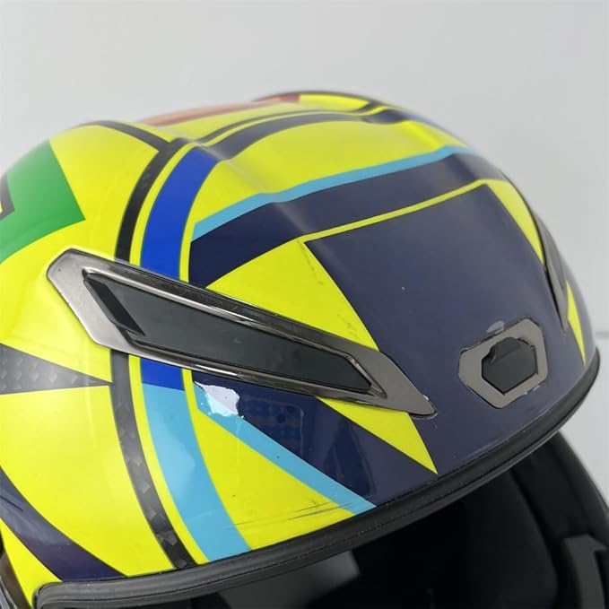 Pista GP RR Motorcycle Helmet Accessories for AGV Pista GP R, Corsa-R, Race 3, Helmet Shield Visor Replacement Parts (Helmet Top Vent Cover)
