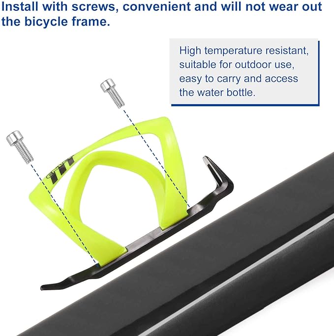 HARFINGTON Bicycle Water Bottle Holder Adjustment Right Load Bike Bottle Cages Cycling Cup Holder for MTB Road Gravel
