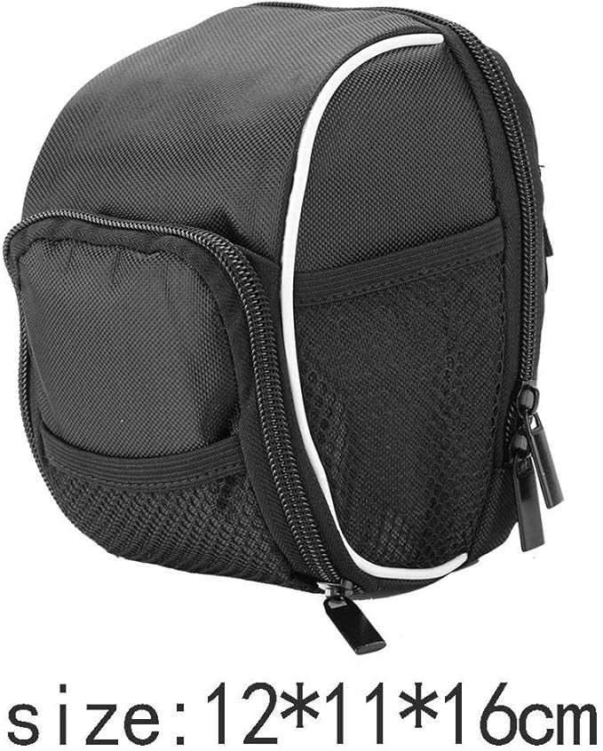 Handlebar Bag, Multi-Function Quick Release Bike Pouch Front Frame Tube for Cyclists Commuters Kids Mountain Biking Road Cycling Daily Rides