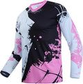Men's Mountain Bike Jersey Long Sleeve MTB Off-Road Motocross Jersey Quick Dry Downhill&Motocross Shirts