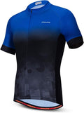 JPOJPO Men's Cycling Jersey Bike Shirt Short Sleeve MTB Summer Clothing Bicycle Tops Jacket S-3XL