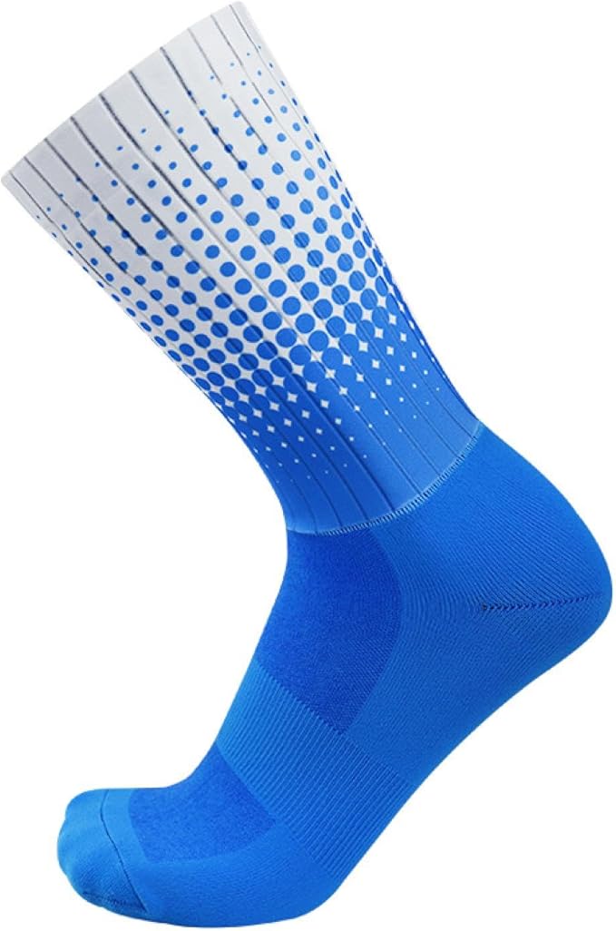 Aero Socks Silicone Non-Slip Breathable Comfortable and Durable Sports Cycling Socks one size 6-12