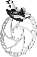 RUJOI Bike Disc Brake Kit, Aluminum Front and Rear Caliper, 160mm Rotor, Mechanic Tool-Free Pad Adjuster for Road Bike, Mountain Bike …