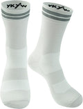 YKYWBIKE Cycling Socks for Men Women-Athletic Crew Bike Socks,Compression Biking Socks for Men Cycling,MTB Riding Socks