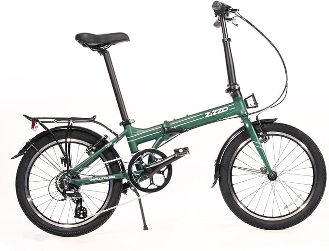 ZiZZO ZiZZO Forte | Heavy Duty, Lightweight, Genuine Shimano, with Fenders, Rack, 300 lbs Weight Limit