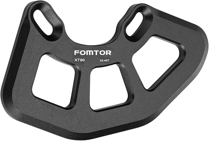 FOMTOR Chain Guide Mountain Bike, Bicycle Direct Mount Chainring Guard MTB Road Bike Chain Protector 7075 Alloy Aluminum for BMX, Fixie (22-40T)