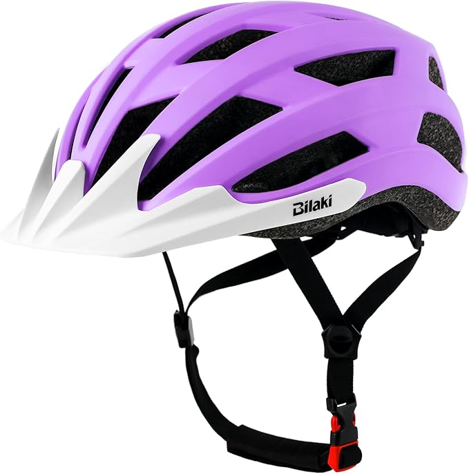 Bike Helmet for Adults Women Men Youth Kids, Lightweight Mountain Road Bicycle Cycling Helmets with Adjustable Dial & Removable Visor