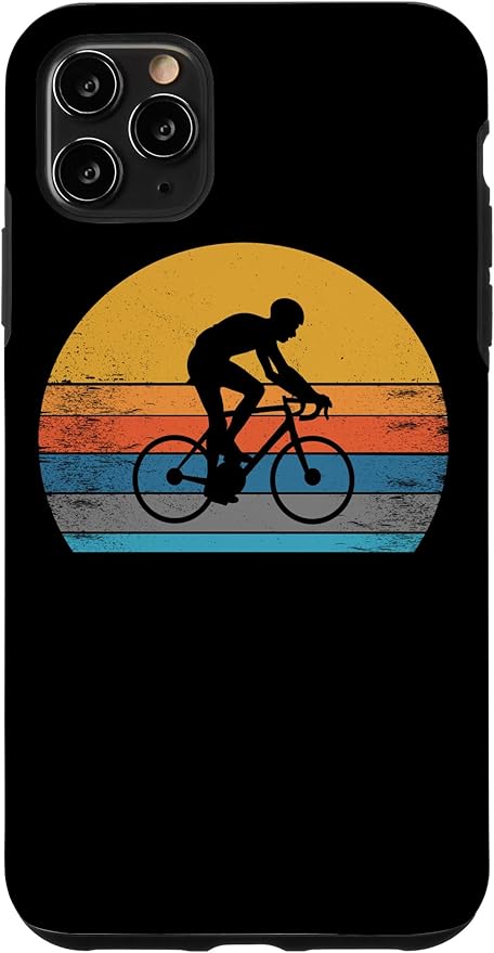 Racing Road Bike Vntage Cycling Riding Racing Bike Bicycle Case for iPhone 11 Pro Max