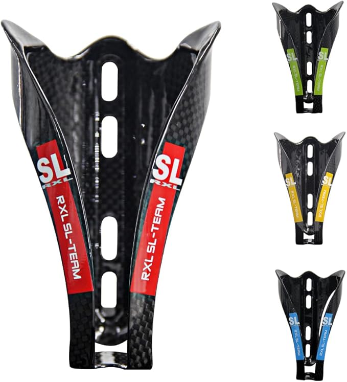 Full Carbon Fiber Water Bottle Cage Ultra-Light Bike Water Bottle Holder Brackets for Road & Mountain Bike Bottle Holder