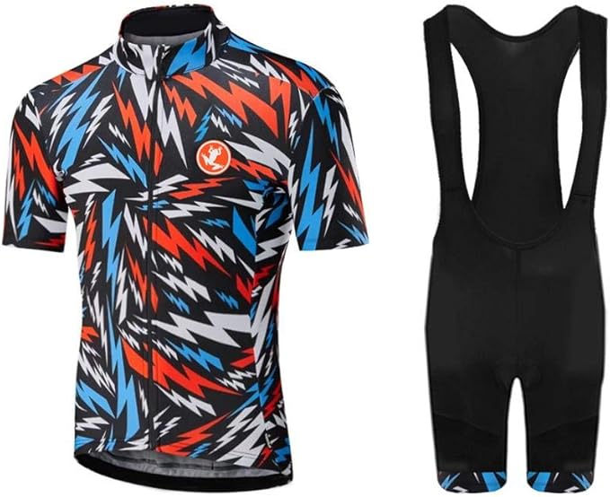 2021 Men Pro Racing Team MTB Cycling Short Sleeve Jersey Shorts Set