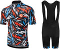 2021 Men Pro Racing Team MTB Cycling Short Sleeve Jersey Shorts Set