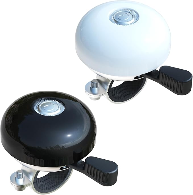 Greallthy Bike Bell Classic Bike Bells for Adults Kids, Bicycle Bell for Handlebars Adult, Loud Sound Beach Cruiser Mountain Bike Bell Accessories.