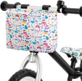 ANZOME Bike Basket for Girls, Children's Front Bike Decoration Accessory for Girls & Boys Gift Fits Most Children's Bikes Like Tricycle, Balance Bike, Scooter