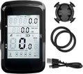 Bike Computer GPS Bicycle Speedometer Odometer with Automatic Backlight Waterproof and Long Battery Life